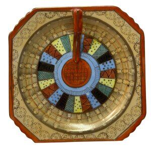 Vintage 1000 Faces Shofu China Made In Occupied Japan Decorative 5.25" Plate Wit